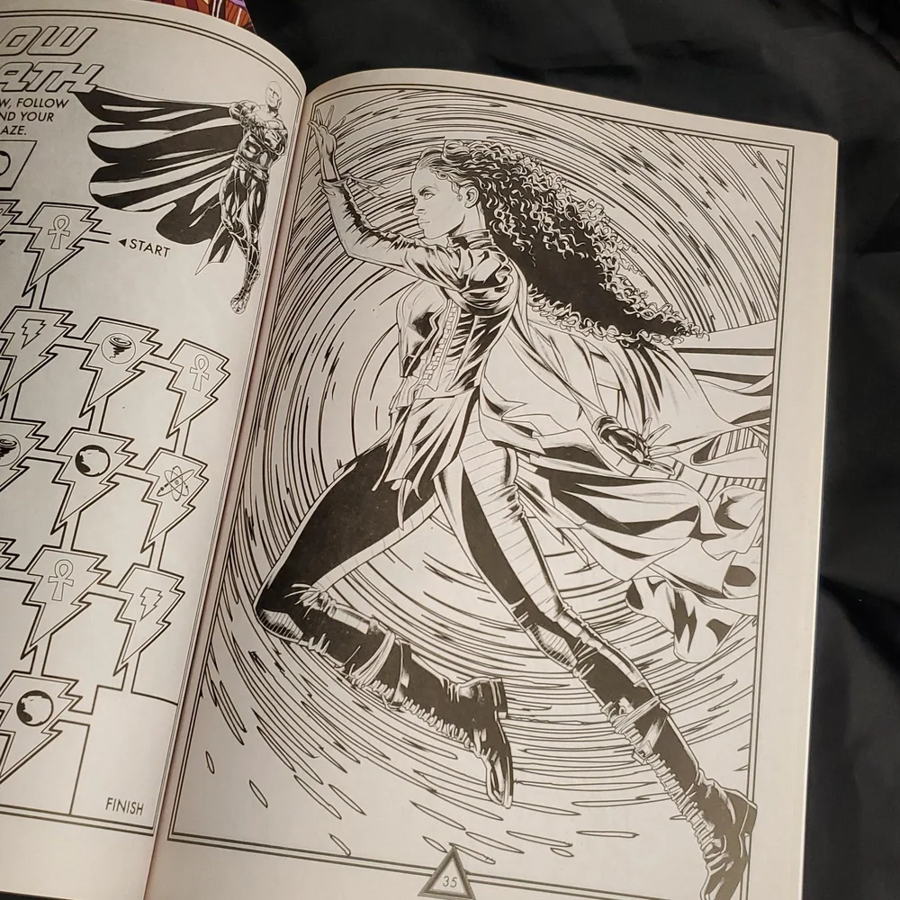 Black Adam & Yu-Gi-Oh! Coloring and Activity‎ Book Set